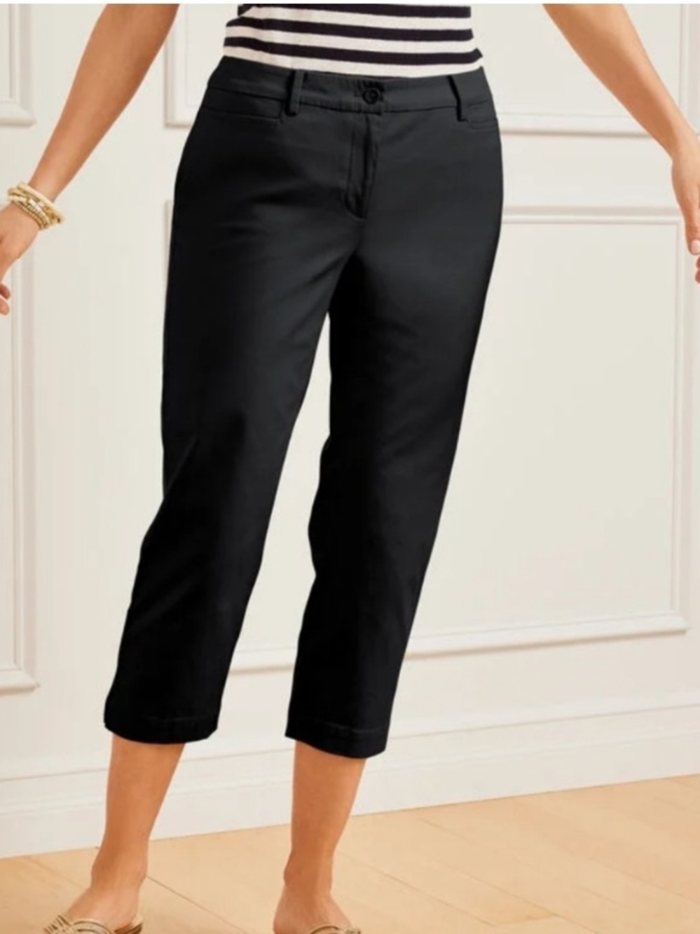 Talbots NWT Perfect Crop Pant
